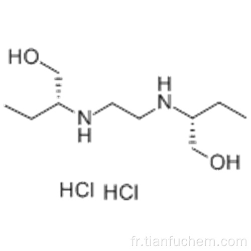 Dichlorhydrate d&#39;éthambutol CAS 1070-11-7